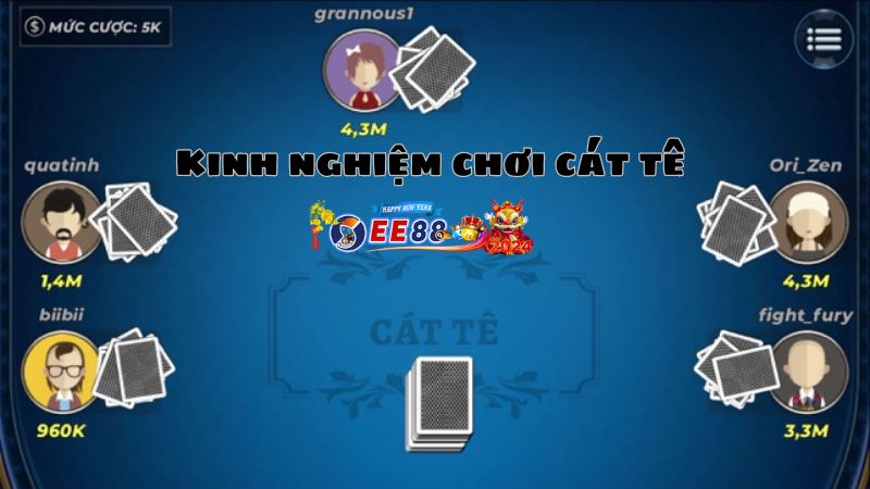 Kinh nghiệm chơi bài cát tê hiệu quả từ cao thủ